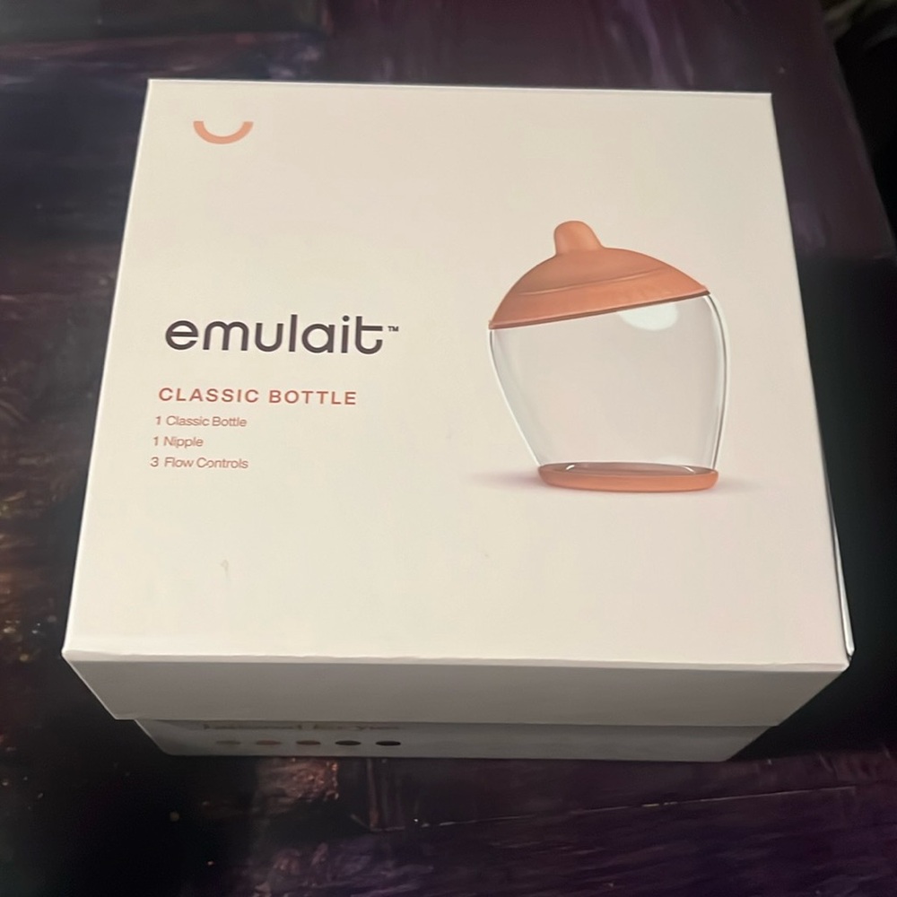 One classic bottle, one nipple,  three flow controls